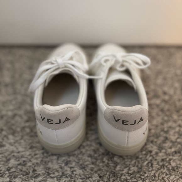 VEJA Campo Leather White Natural Size 37 - Picture 4 of 8